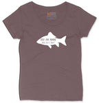 Beer and Fishing What Else is There Ladies Curvy Tee - Sangria Blackout