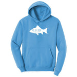Beer and Fishing What Else is There Ladies Hoodie - Aquatic Blue