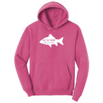 Beer and Fishing What Else is There Ladies Hoodie - Sangria