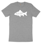 Beer and Fishing What Else is There Ladies Short Sleeve Tee - Granite Heather