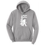 Believe in Bigfoot Hoodie - Athletic Heather