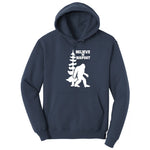 Believe in Bigfoot Hoodie - Navy