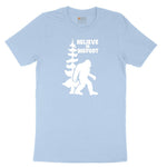 Believe in Bigfoot Toddler Short Sleeve Tee - Light Blue