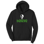 Believe Ladies Hoodie - Jet Black