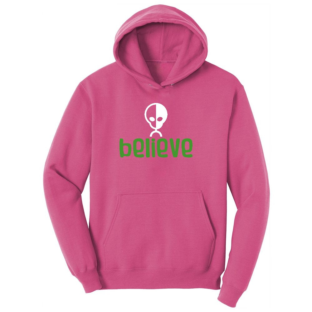 Believe Ladies Hoodie - Sangria