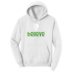 Believe Ladies Hoodie - White