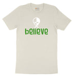 Believe Ladies Short Sleeve Tee - Natural Heather