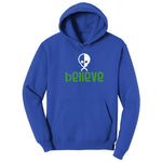 Believe Hoodie - True Royal