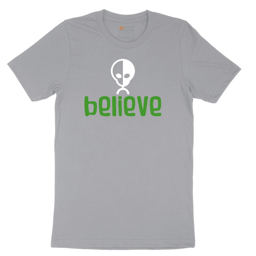 Believe Short Sleeve Tee - Athletic Heather Grey