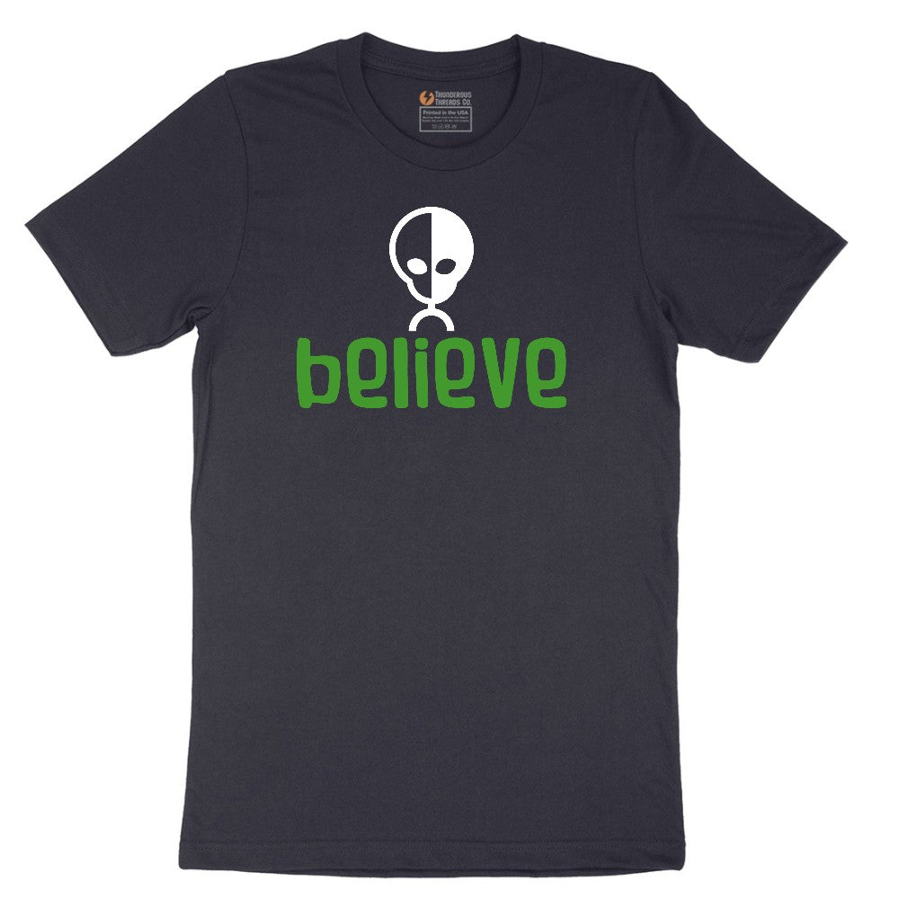 Believe Short Sleeve Tee - Deep Navy