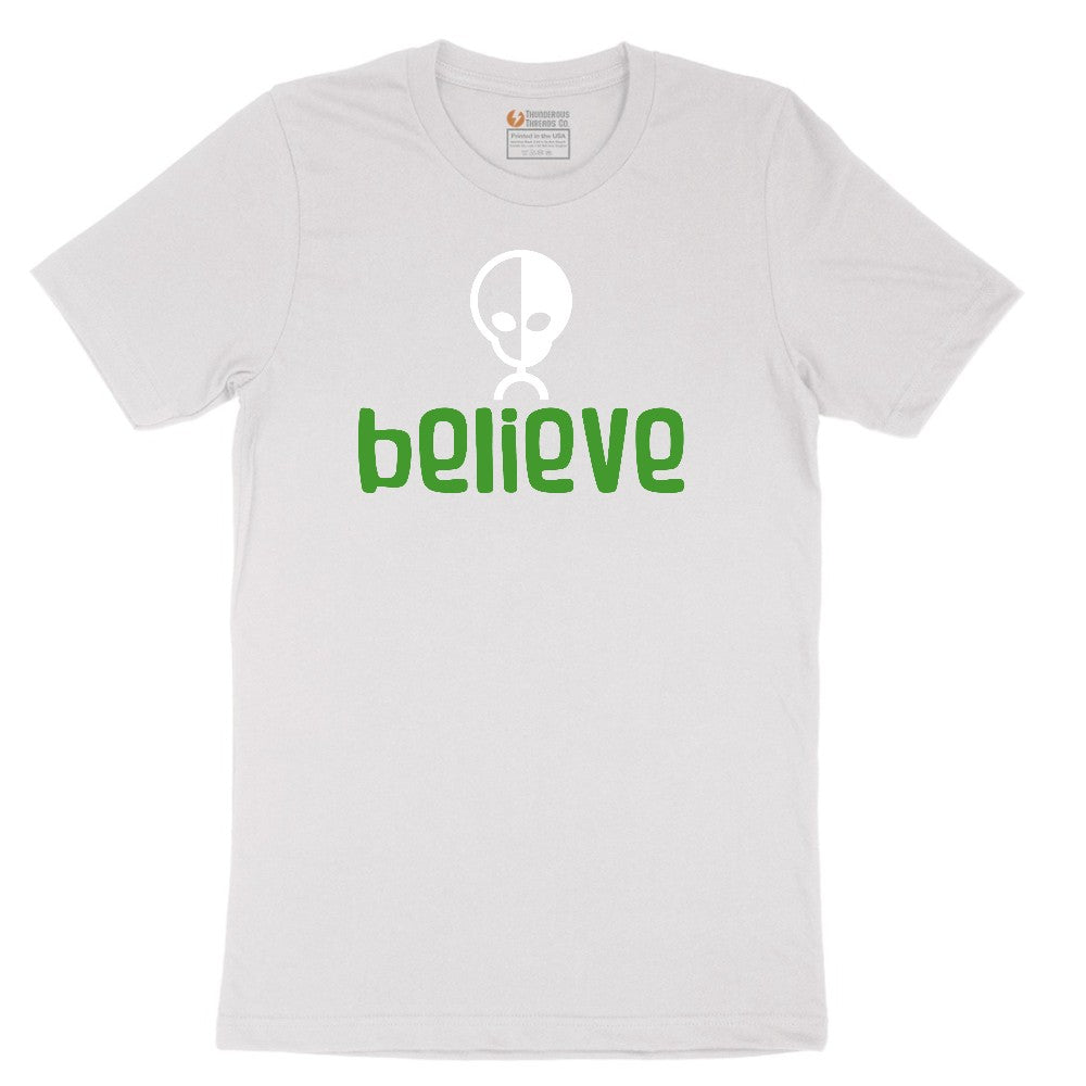 Believe Short Sleeve Tee - White