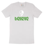 Believe Short Sleeve Tee - White