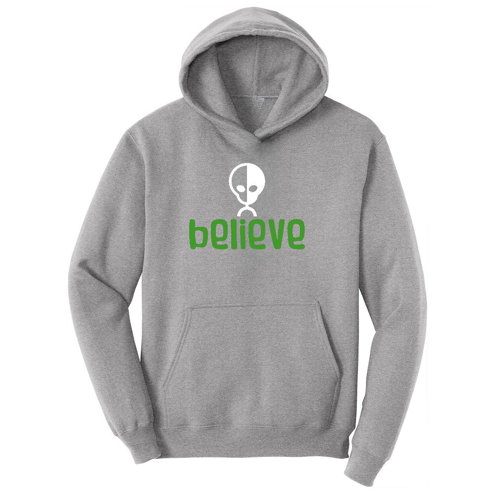 Believe Youth Hoodie - Athletic Heather