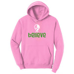 Believe Youth Hoodie - Candy Pink