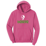 Believe Youth Hoodie - Sangria