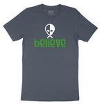 Believe Youth Short Sleeve Tee - Heather Navy
