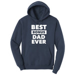Best Bonus Dad Hoodie - Navy