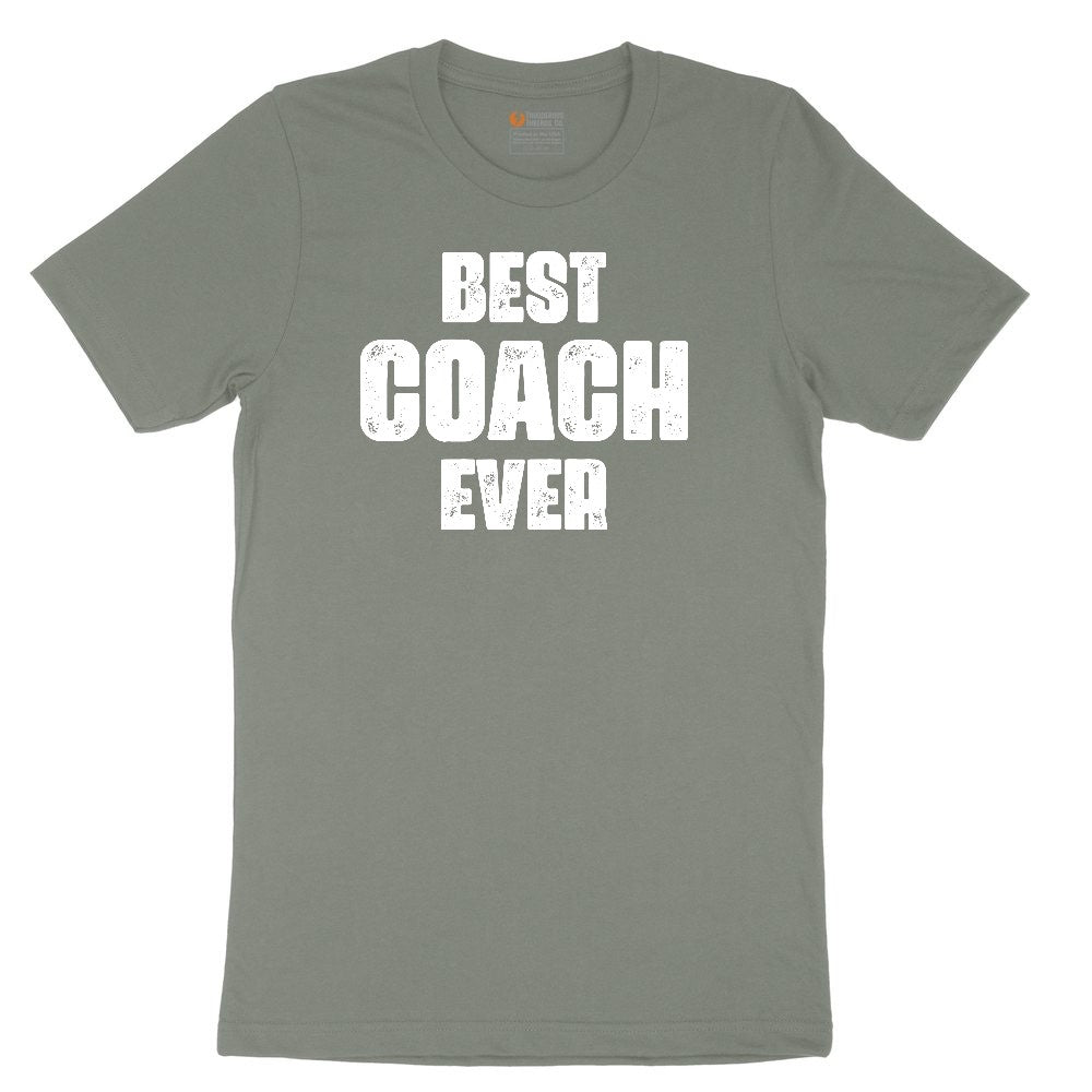 Best Coach Ever Ladies Short Sleeve Tee - Bamboo Blackout