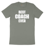 Best Coach Ever Ladies Short Sleeve Tee - Bamboo Blackout