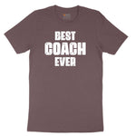 Best Coach Ever Ladies Short Sleeve Tee - Sangria Blackout