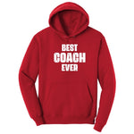 Best Coach Ever Hoodie - Red