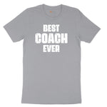 Best Coach Ever Short Sleeve Tee - Athletic Heather Grey
