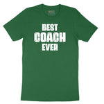 Best Coach Ever Short Sleeve Tee - Athletic Kelly