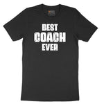 Best Coach Ever Short Sleeve Tee - Jet Black