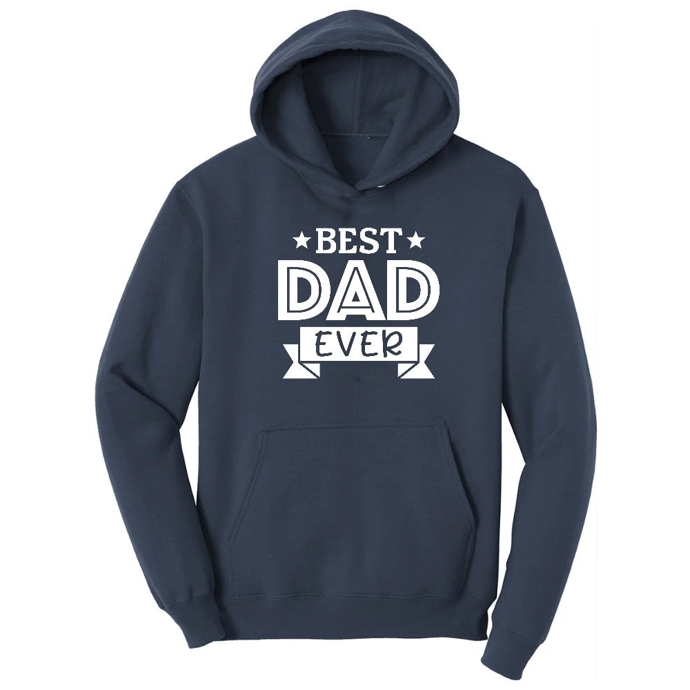 Best Dad Ever Hoodie - Navy