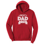 Best Dad Ever Hoodie - Red