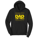 Best Dad in the Galaxy Hoodie - Jet Black