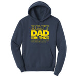 Best Dad in the Galaxy Hoodie - Navy