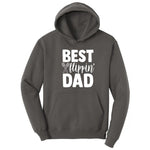 Best Flipping Dad Hoodie - Charcoal