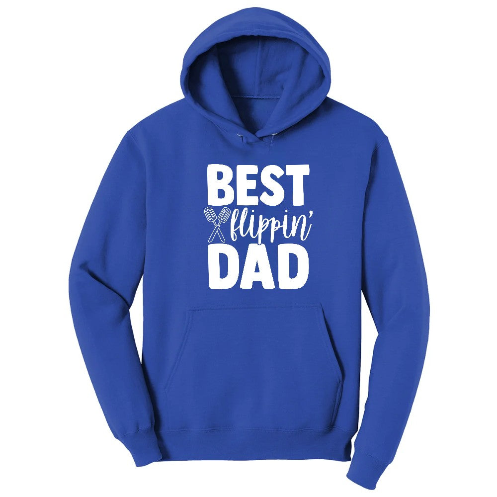 Best Flipping Dad Hoodie - True Royal