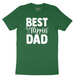 Best Flipping Dad Short Sleeve Tee - Athletic Kelly