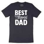 Best Flipping Dad Short Sleeve Tee - Deep Navy