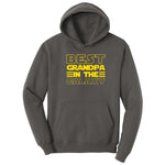 Best Grandpa in the Galaxy Hoodie - Charcoal