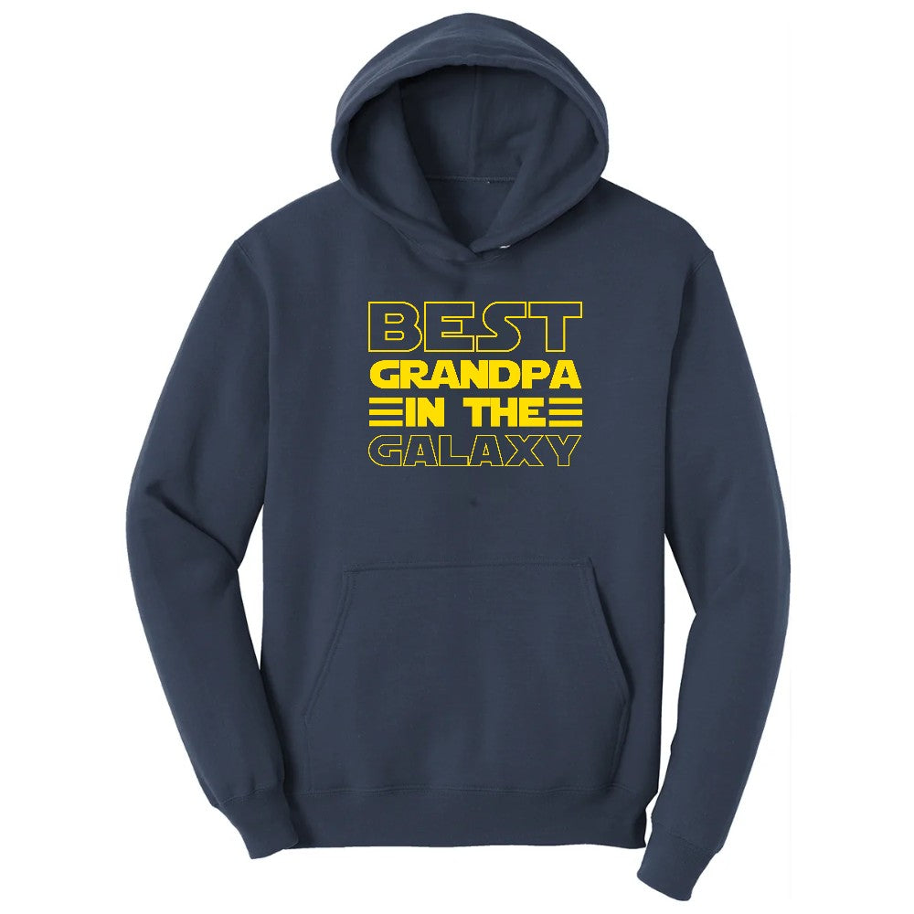Best Grandpa in the Galaxy Hoodie - Navy