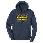 Best Grandpa in the Galaxy Hoodie - Navy