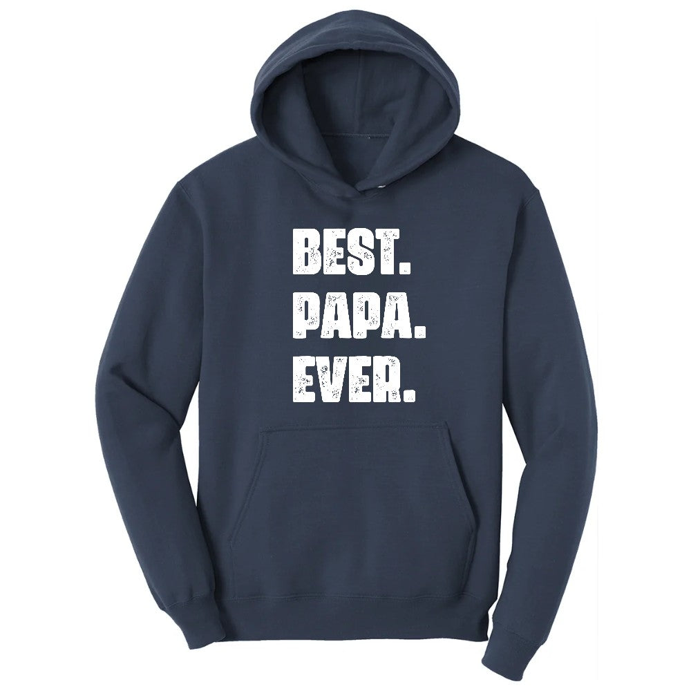 Best Papa Ever Version 2 Hoodie - Navy