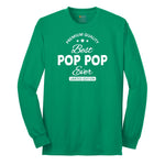 Best Pop Pop Ever Long Sleeve Tee - Kelly Green