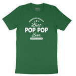 Best Pop Pop Ever Short Sleeve Tee - Athletic Kelly