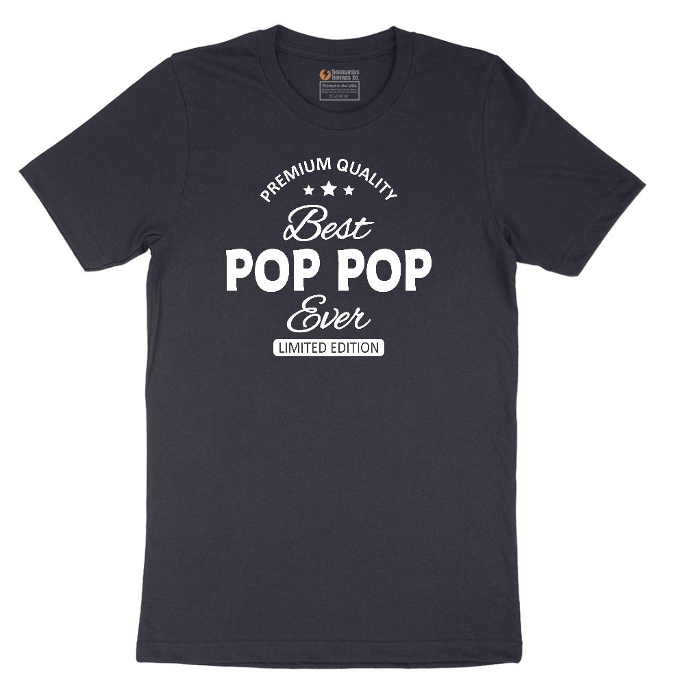 Best Pop Pop Ever Short Sleeve Tee - Deep Navy