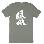 Bigfoot Believe Ladies Short Sleeve Tee - Bamboo Blackout