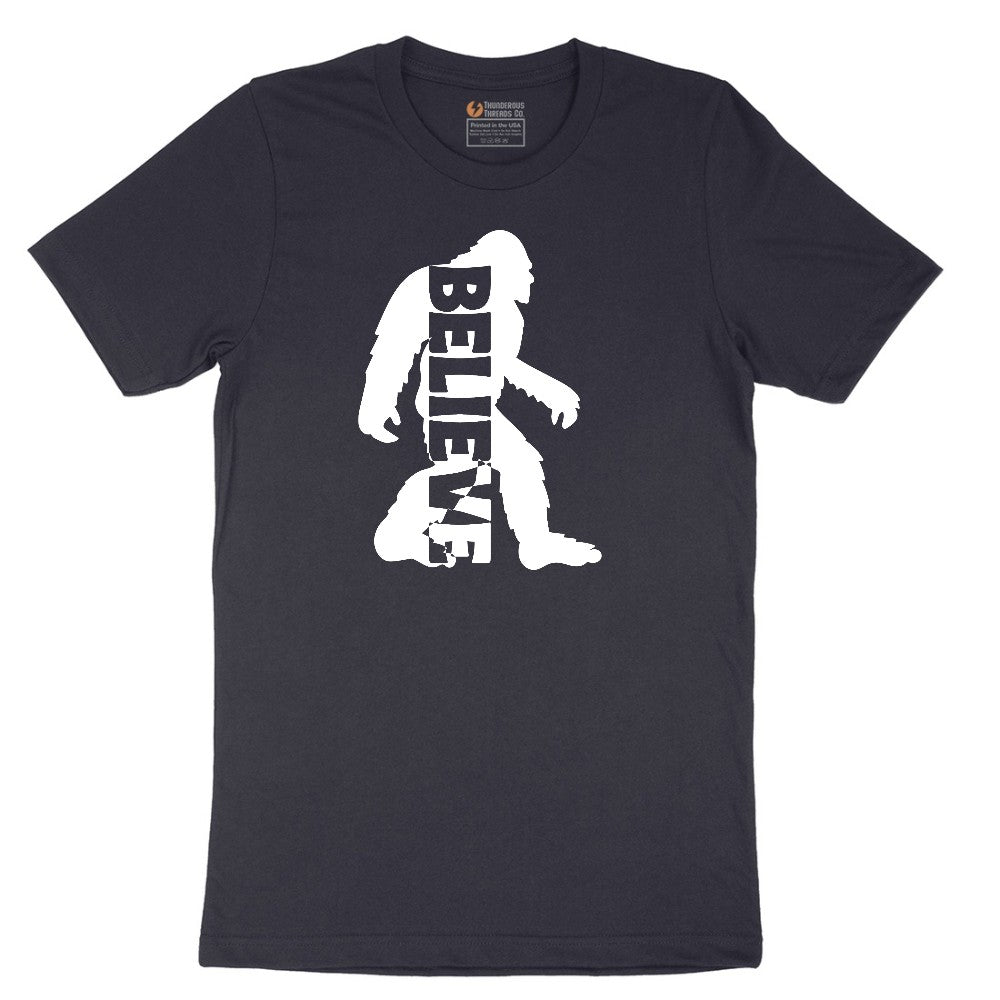 Bigfoot Believe Short Sleeve Tee - Deep Navy