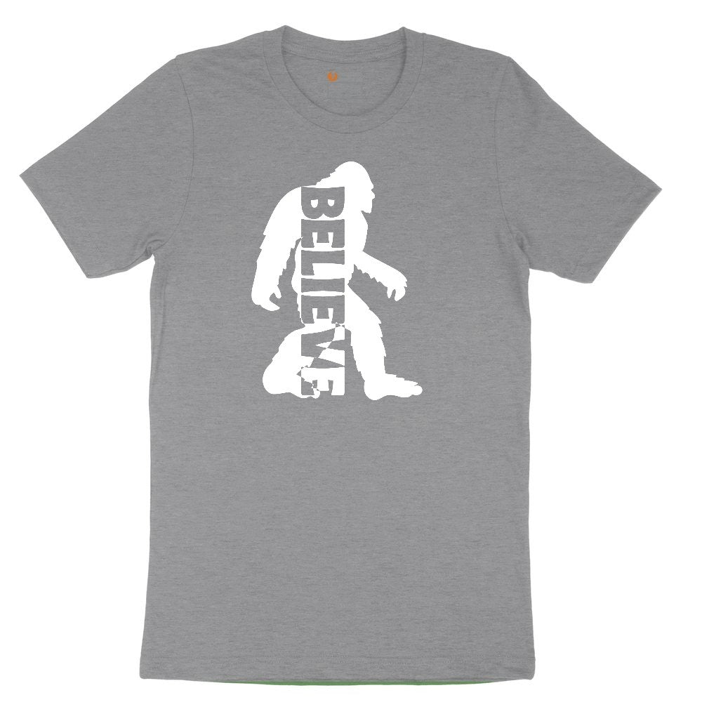 Bigfoot Believe Toddler Short Sleeve Tee - Athletic Heather