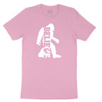 Bigfoot Believe Toddler Short Sleeve Tee - Candy Pink