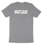 Bigfoot is My Spirit Animal Toddler Short Sleeve Tee - Athletic Heather