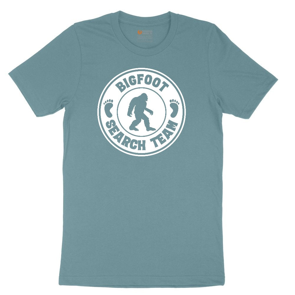 Bigfoot Search Team Ladies Short Sleeve Tee - Surf Blackout