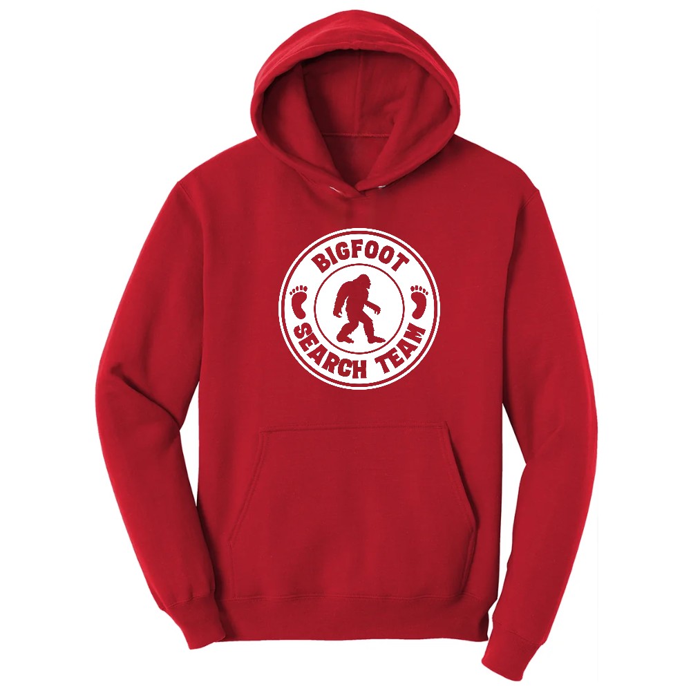 Bigfoot Search Team Hoodie - Red